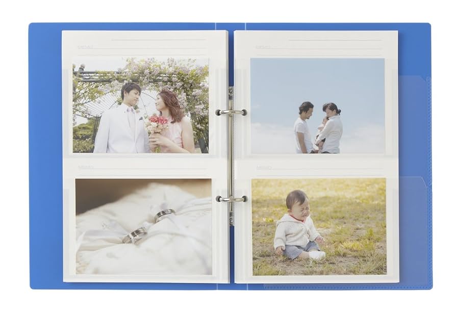 Amazon | Chikuma アルバム ポケット ファイリングアルバムF-1